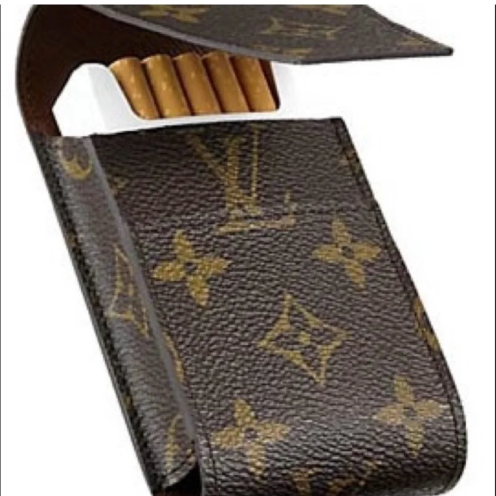 Louis Vuitton Brown Monogram Case with card holder
